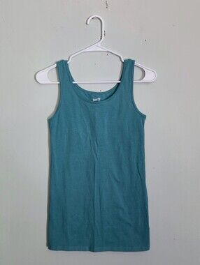 Duluth Trading Co Teal Scoop Neck Tank